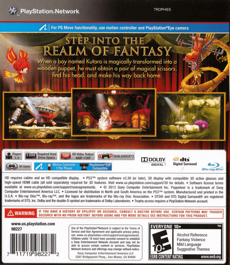 Puppeteer – PlayStation 3 (PS3)