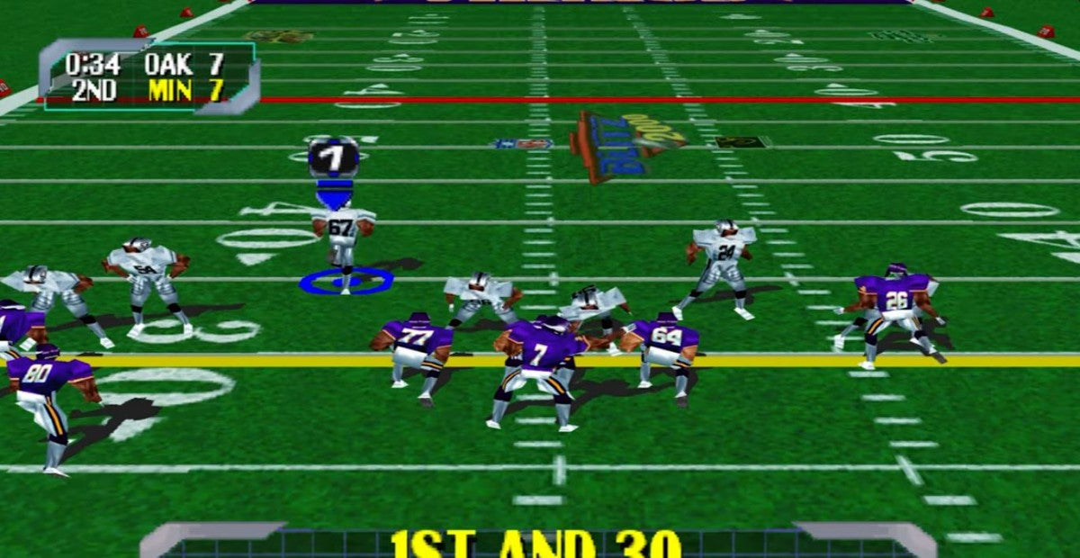 NFL Blitz 2000 – PlayStation 1 (PS1)