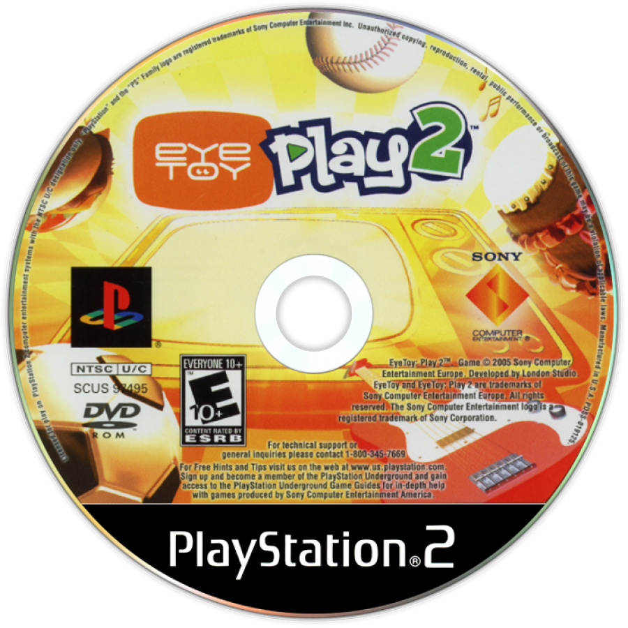 EyeToy: Play 2 – PlayStation 2 (PS2)