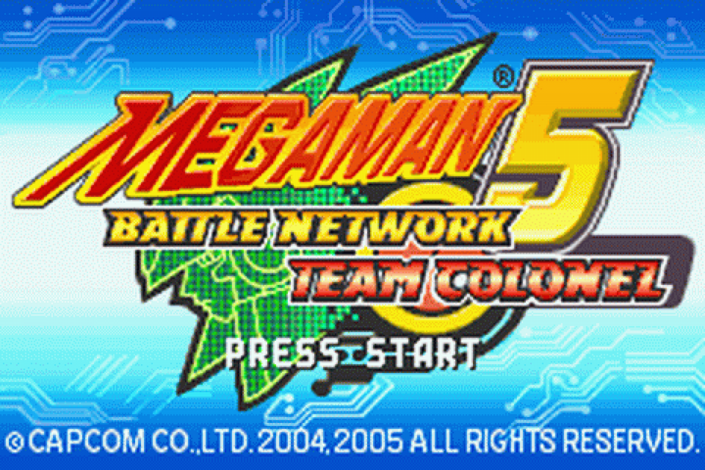 Mega Man Battle Network 5: Team Colonel – Game Boy Advance (GBA)