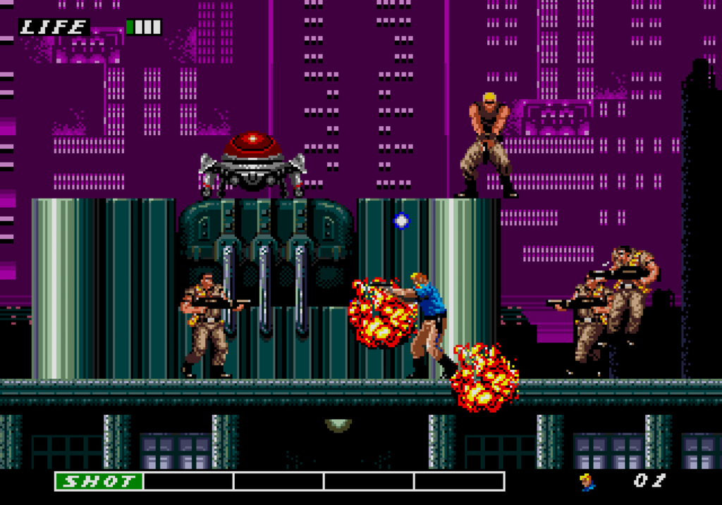 ESWAT: City Under Siege – Sega Genesis (GEN)