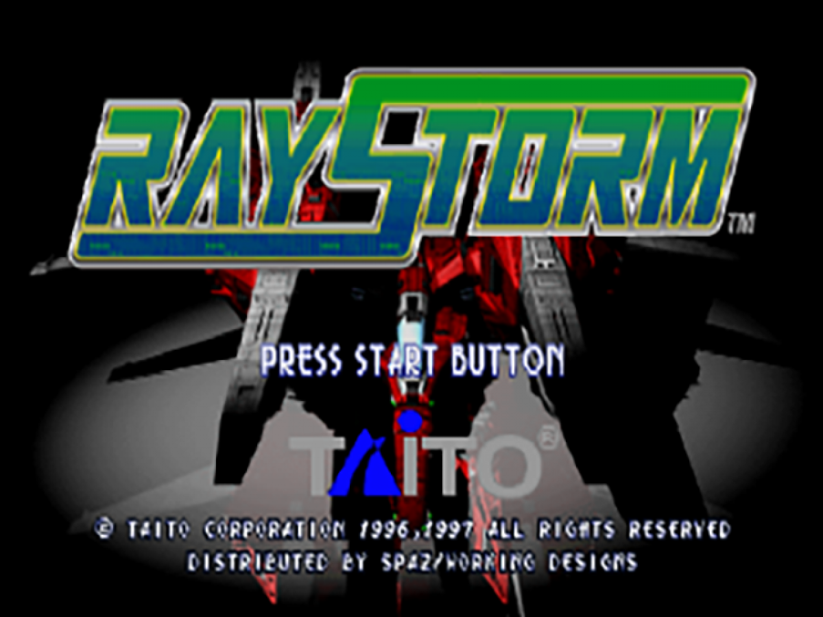 RayStorm – PlayStation 1 (PS1)