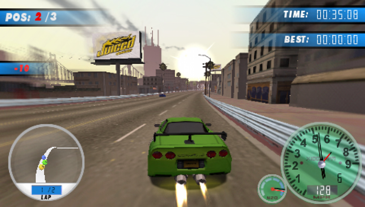Juiced: Eliminator – PlayStation Portable (PSP)