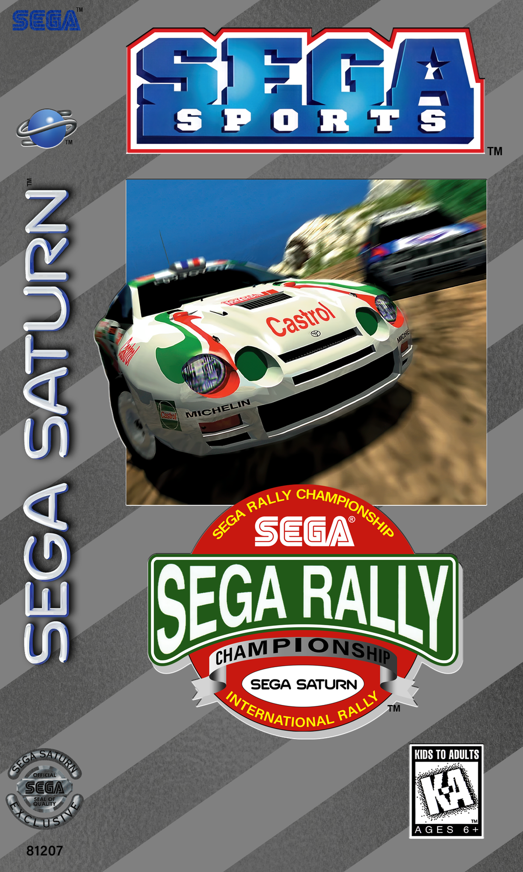 Sega Rally Championship – Sega Saturn (SS)