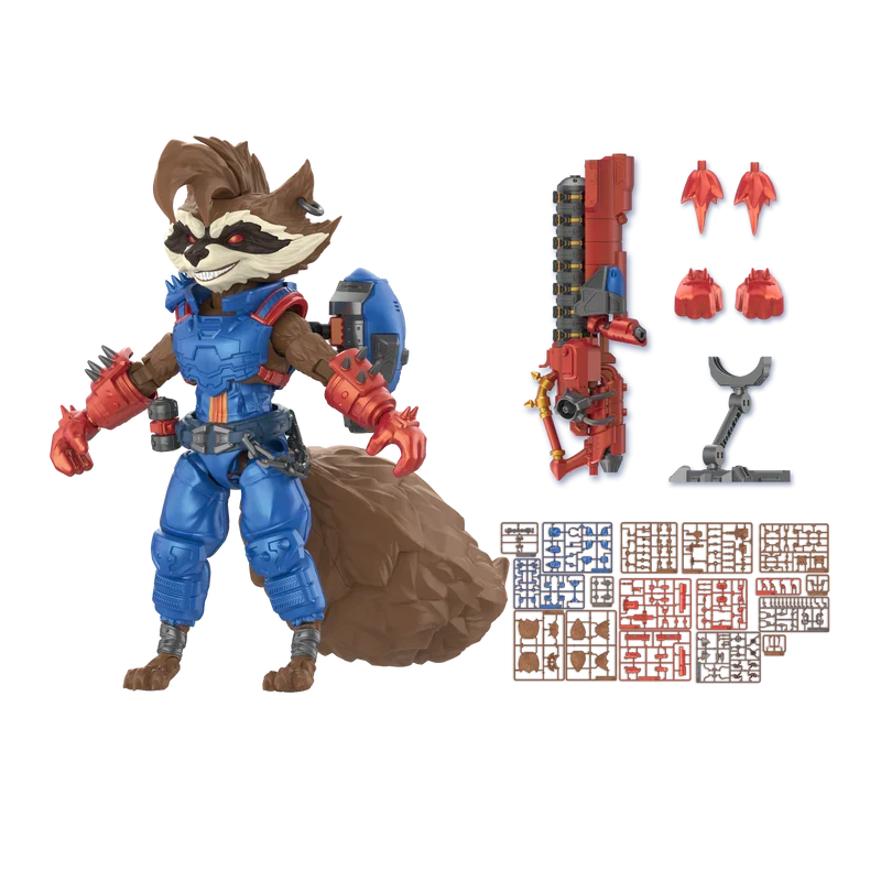 Blokees Marvel Rivals Champion Class 08 Rocket Raccoon – Model Kits