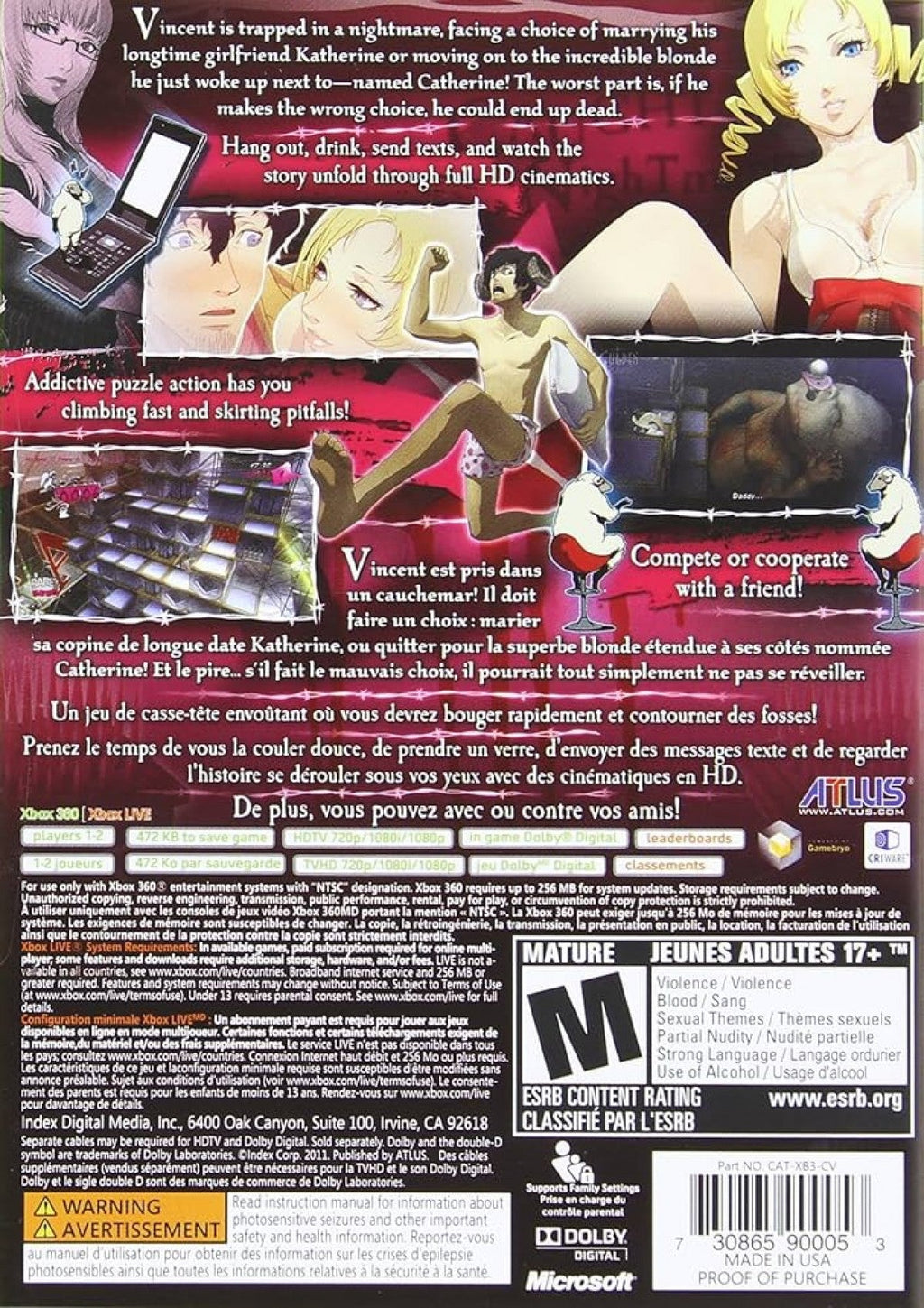 Catherine – Xbox 360 (X360)
