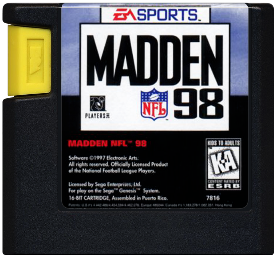 Madden NFL 98 – Sega Genesis (GEN)