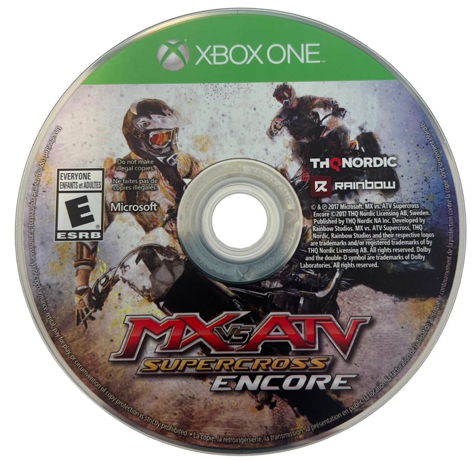 MX vs. ATV: Supercross Encore [2017 Official Track Edition] – Xbox One (XONE)
