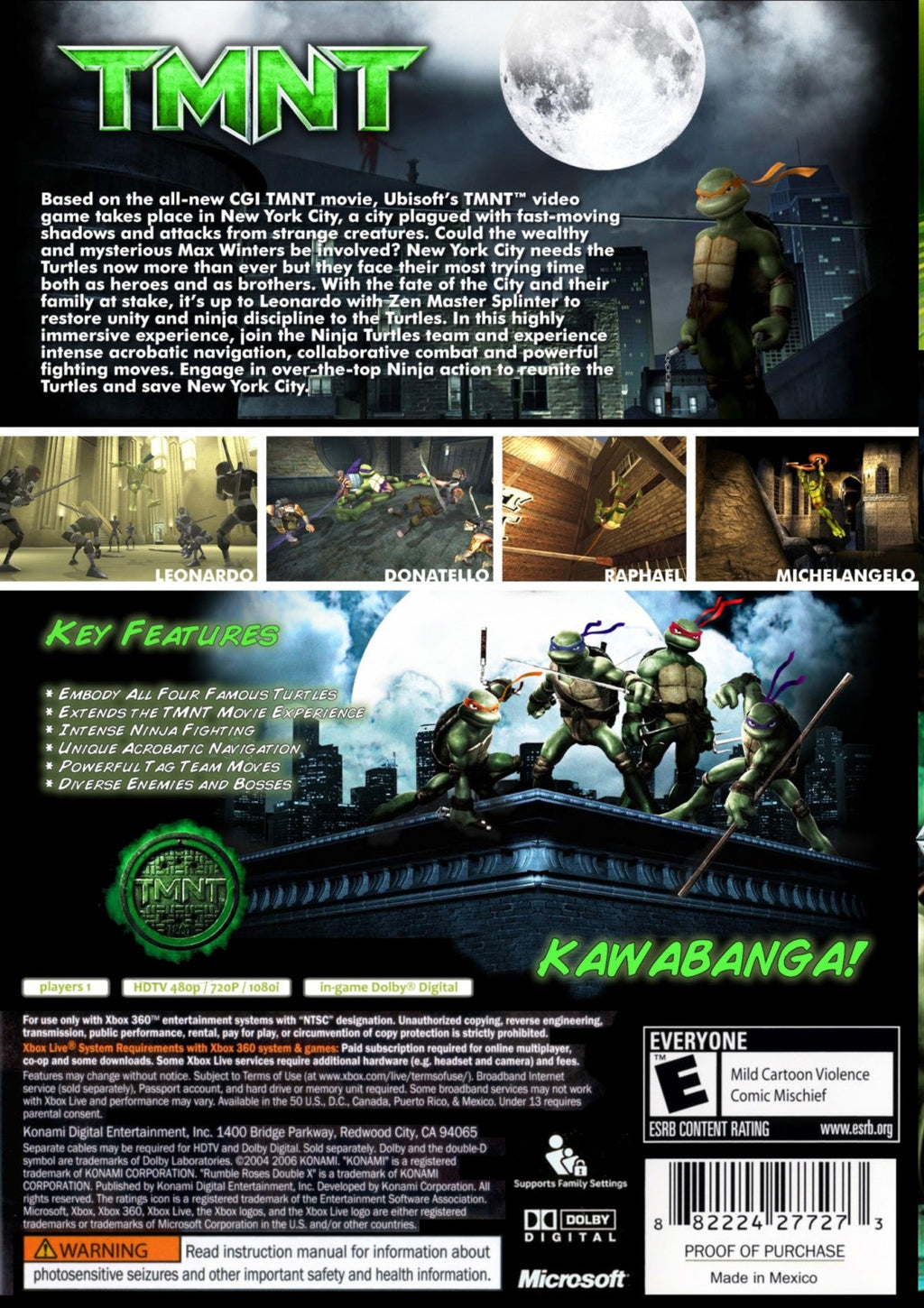 TMNT – Xbox 360 (X360)