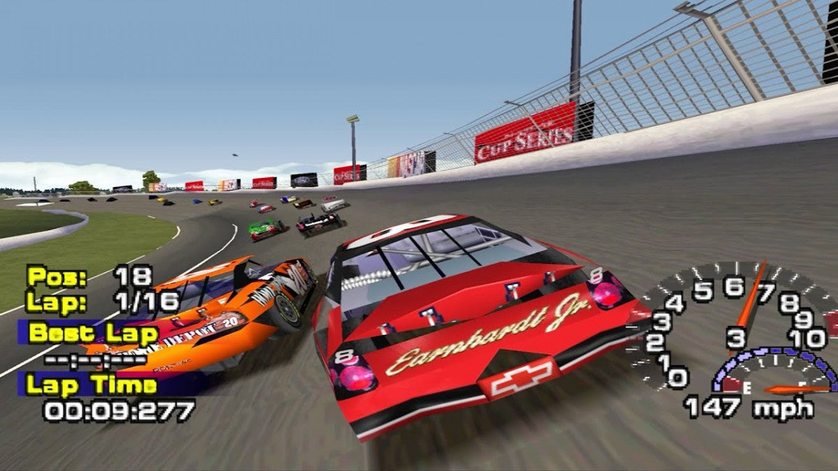 NASCAR Thunder 2003 – PlayStation 1 (PS1)