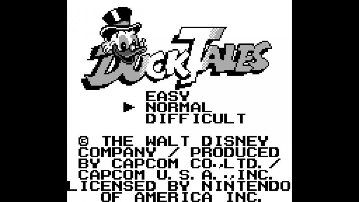 Duck Tales — Game Boy (GB)