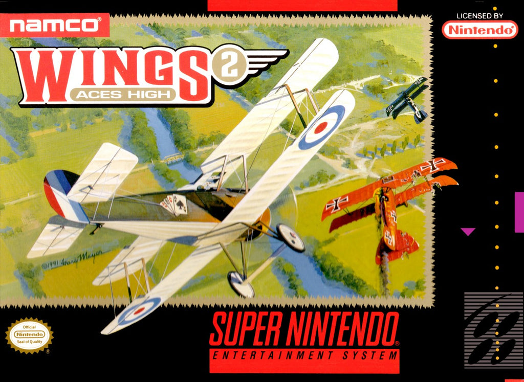 Wings 2 Aces High – Super Nintendo Entertainment System (SNES)
