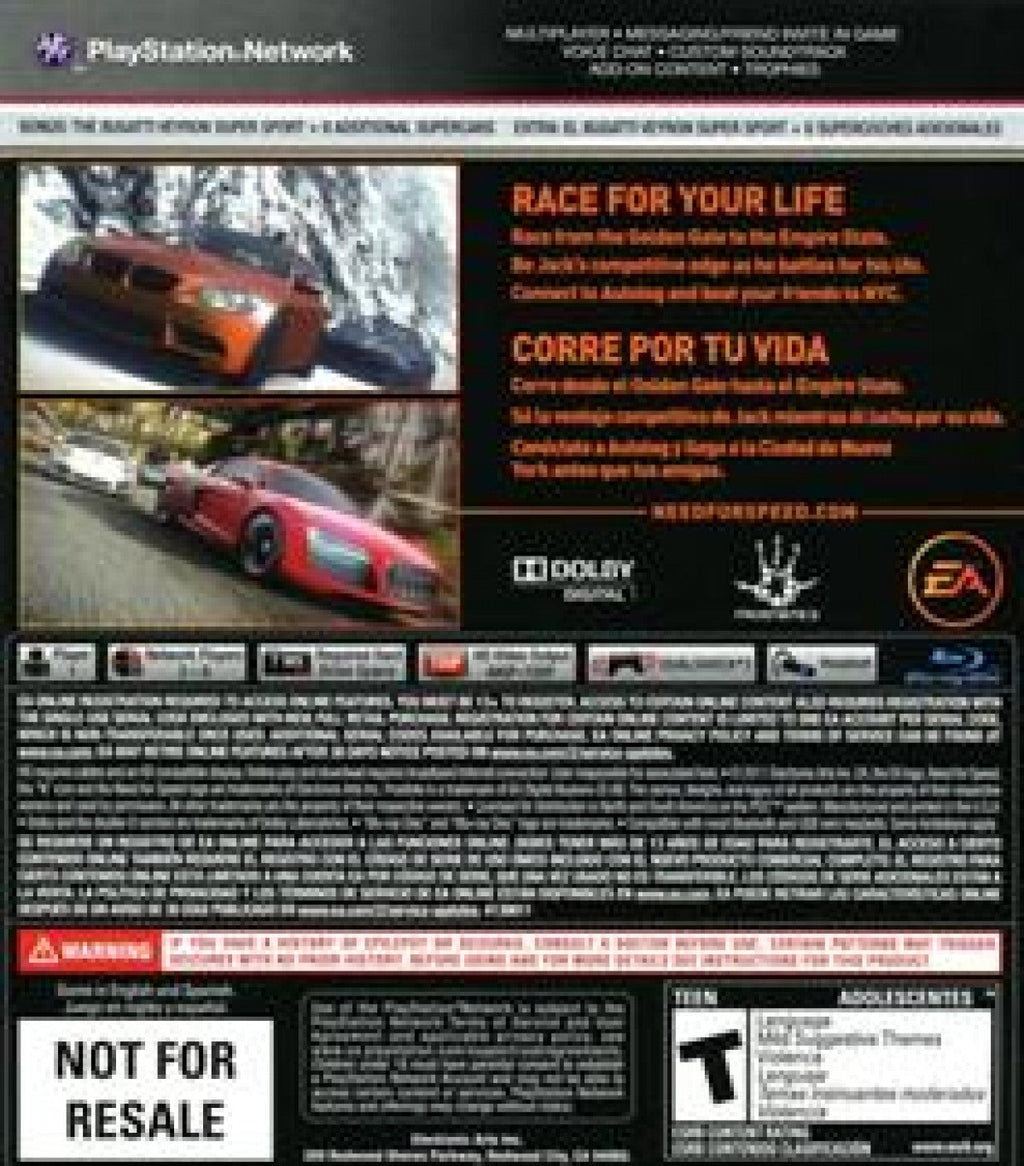 Need for Speed: The Run – PlayStation 3 (PS3)