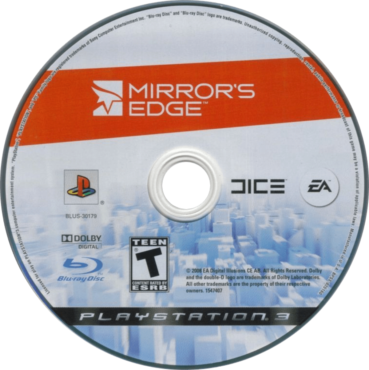 Mirror's Edge – PlayStation 3 (PS3)