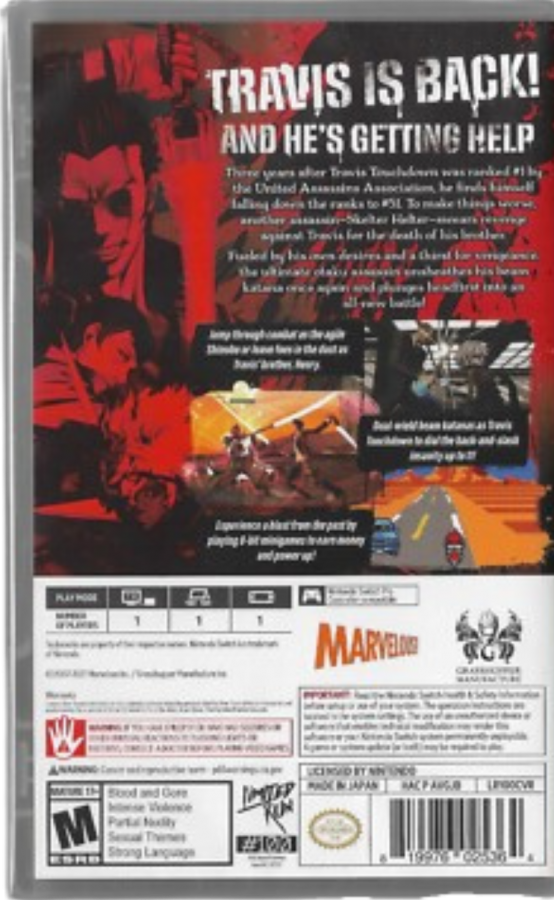 No More Heroes 2 [Limited Run #100] – Nintendo Switch (NS)
