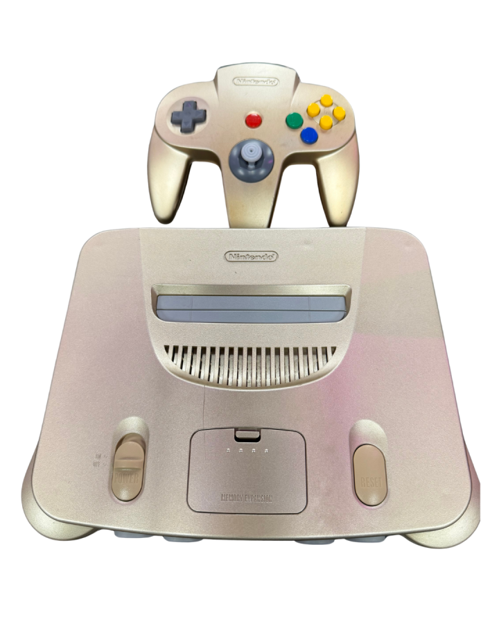 Nintendo 64 (N64) System Gold [Region Free] – Scratch & Scuff Condition