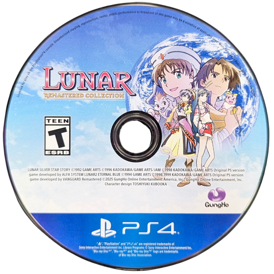 Lunar: Remastered Collection – PlayStation 4 (PS4)