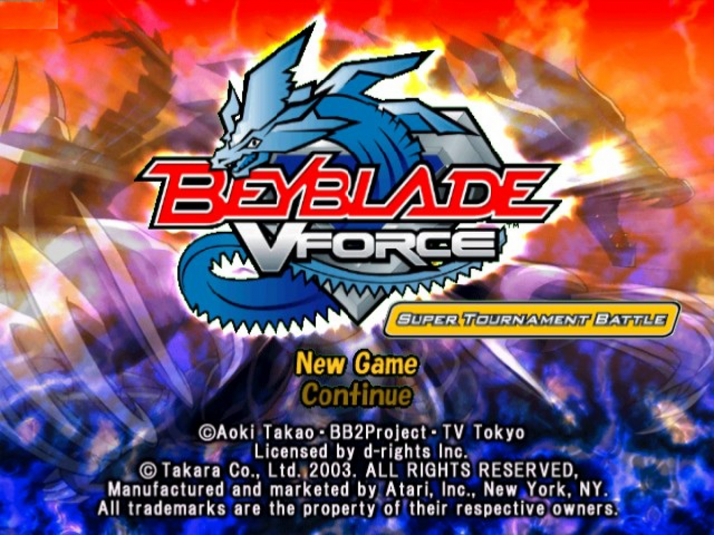 BeyBlade VForce: Super Tournament Battle – GameCube (GC)