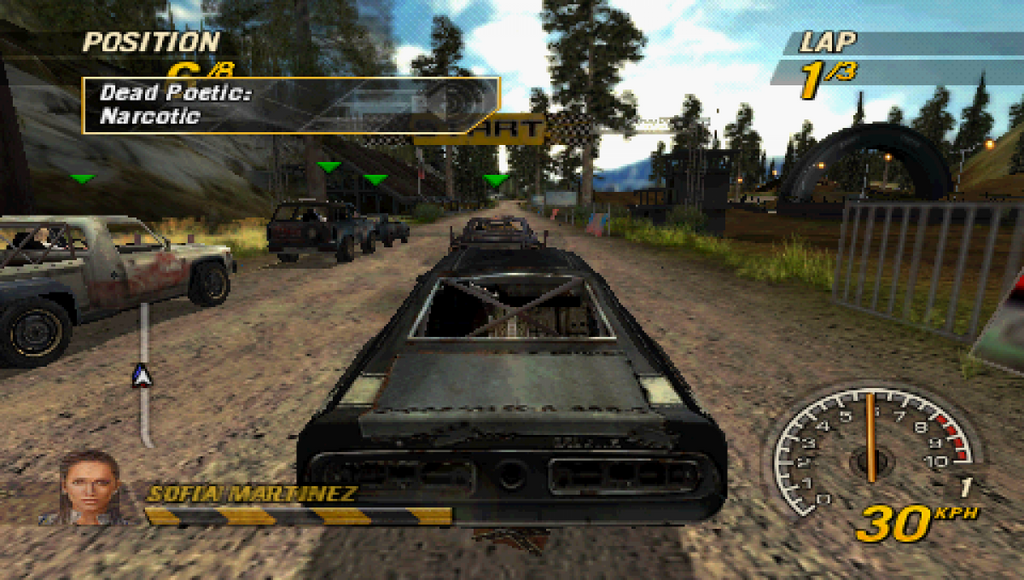 FlatOut Head On – PlayStation Portable (PSP)