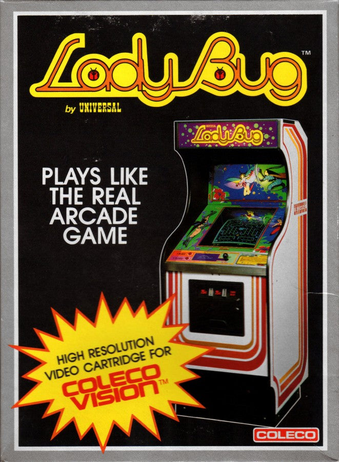 Lady Bug – ColecoVision (CV)