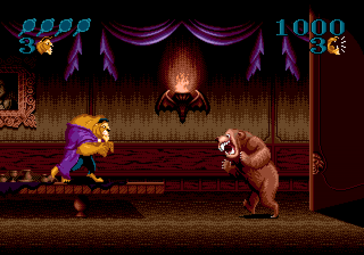 Disney's Beauty and the Beast: Roar of the Beast – Sega Genesis (GEN)
