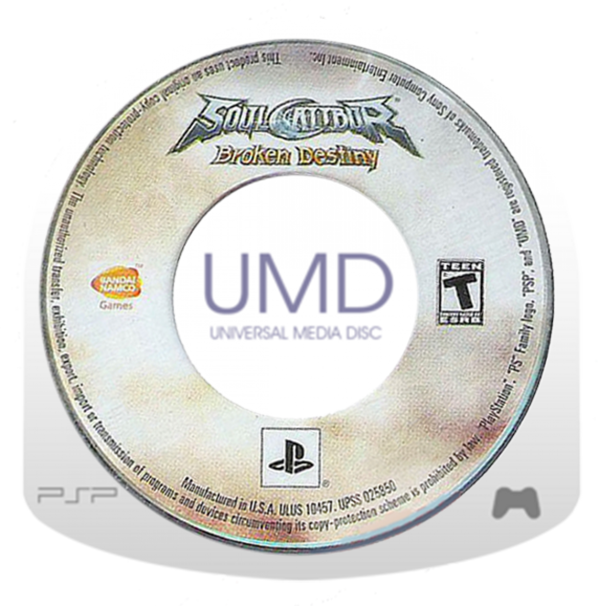 Soul Calibur: Broken Destiny – PlayStation Portable (PSP)