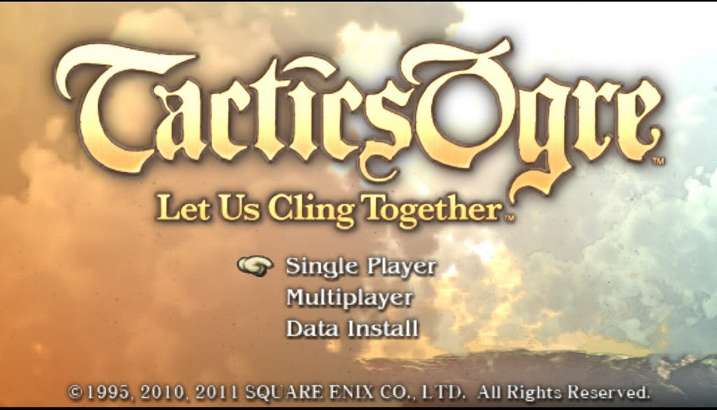 Tactics Ogre: Let Us Cling Together – PlayStation Portable (PSP)