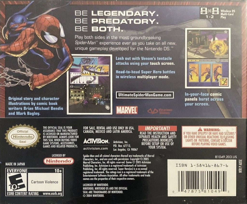 Ultimate Spider-Man — Nintendo DS (DS)