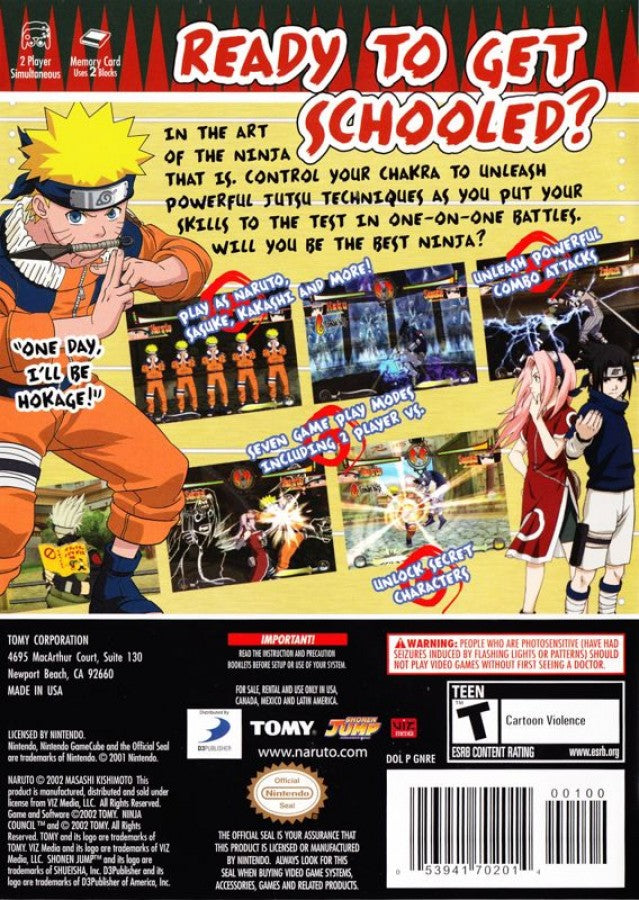 Naruto: Clash of Ninja – GameCube (GC)