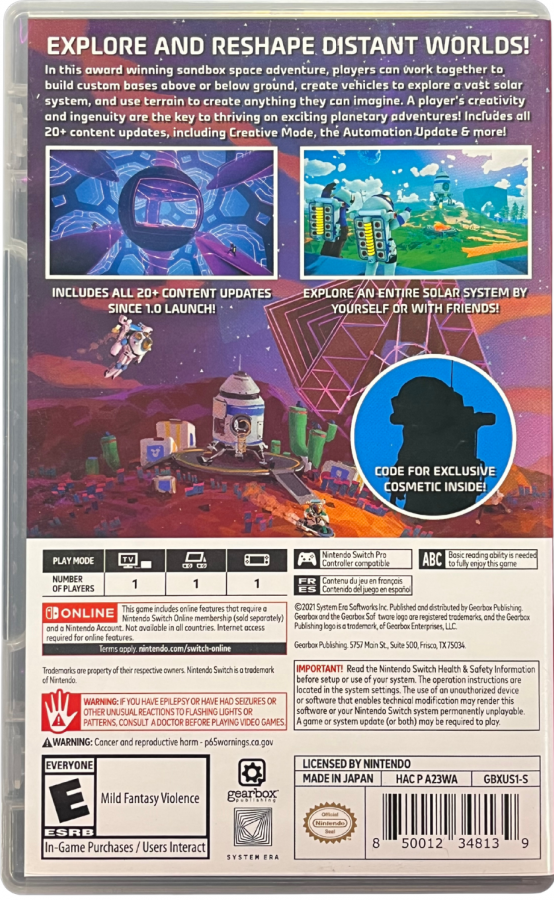 Astroneer – Nintendo Switch (NS)
