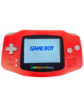 Game Boy Advance (GBA) [Red Shell & IPS Backlit Display] [Good]