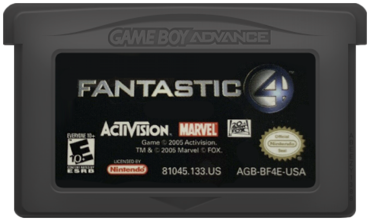 Fantastic 4 – Game Boy Advance (GBA)