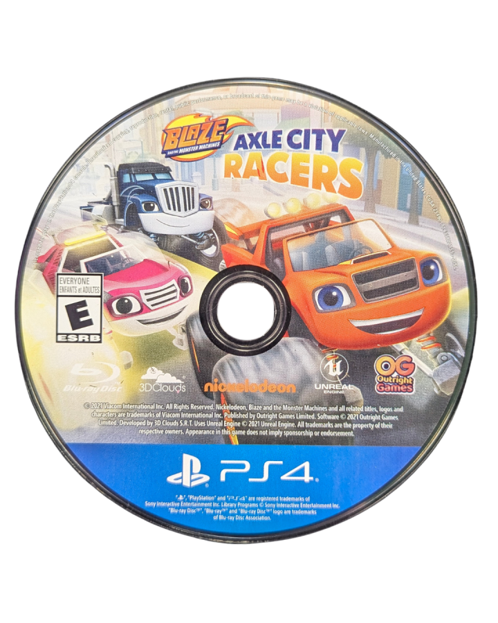Blaze and the Monster Machines: Axle City Racers — PlayStation 4 (PS4)