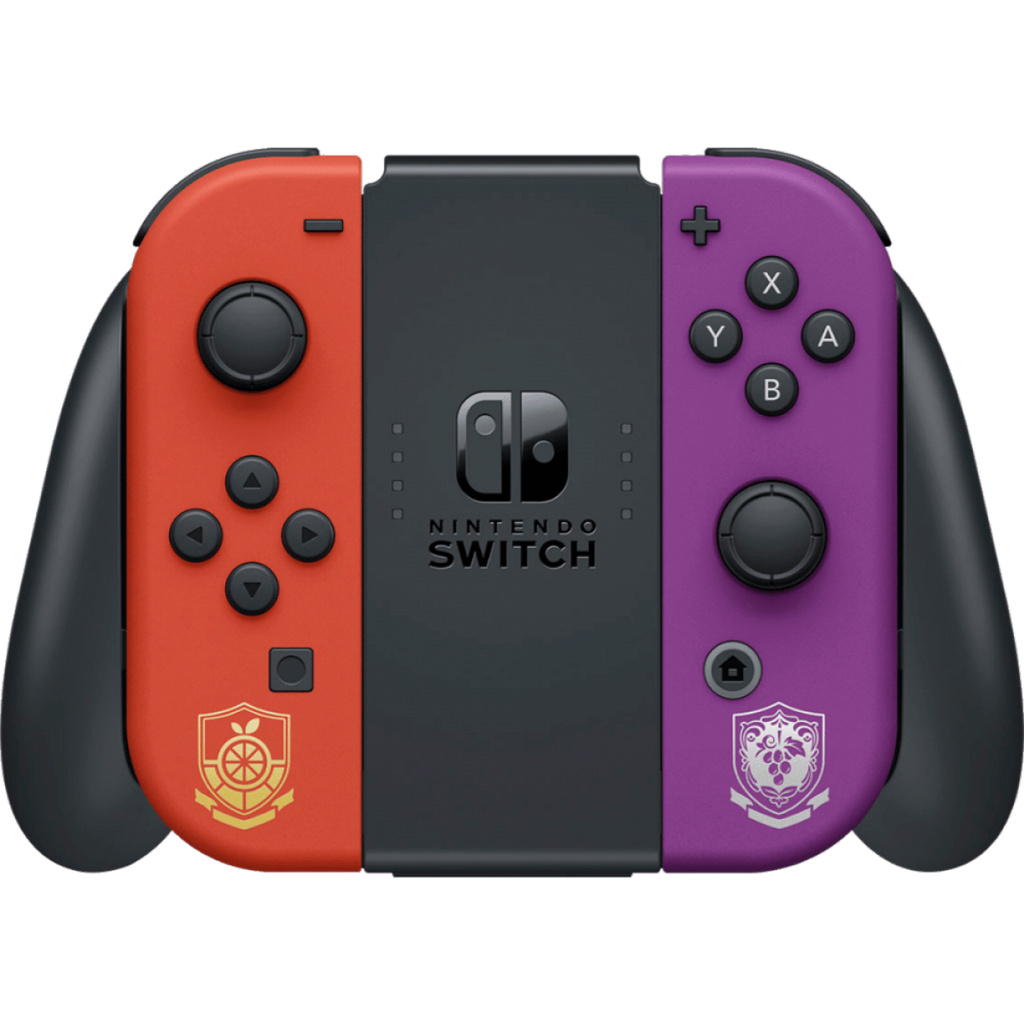 Nintendo Switch OLED Console with Dock [Scarlet and Violet Edition] – Scratch and Scuff
