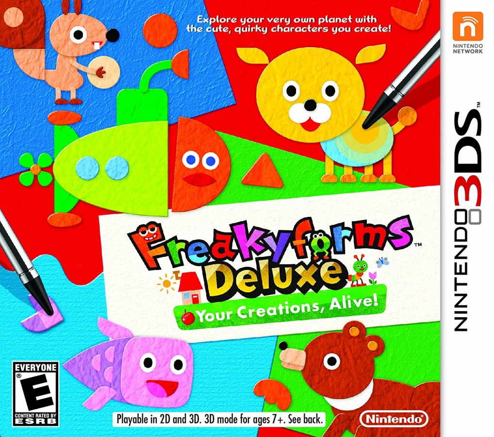 Freakyforms: Deluxe Your Creations Alive – Nintendo 3DS (3DS)