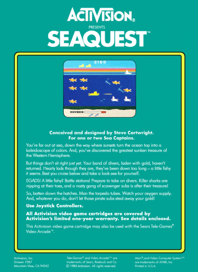 Seaquest – Atari 2600 (2600)