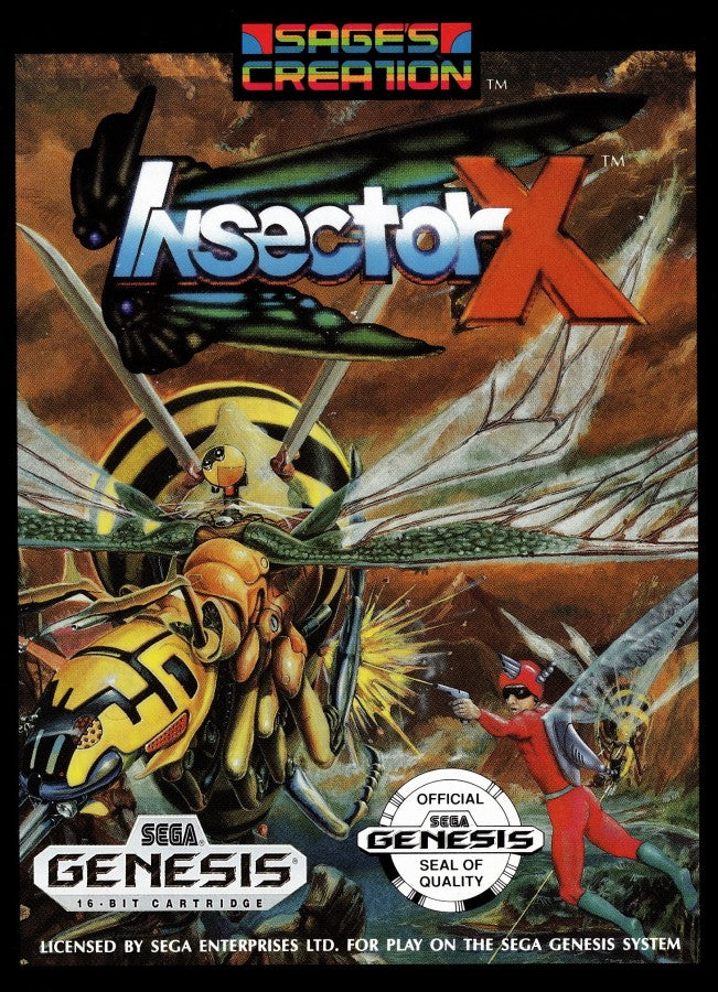 Insector X – Sega Genesis (GEN)
