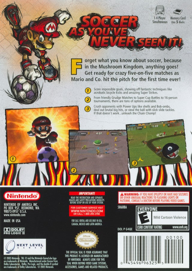 Super Mario Strikers – GameCube (GC)