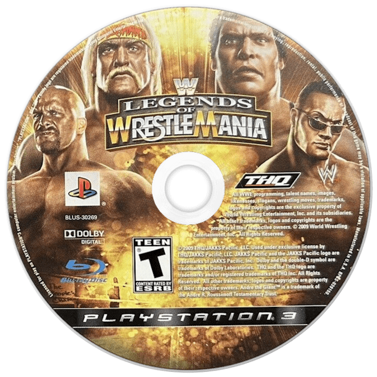 WWE Legends of WrestleMania – PlayStation 3 (PS3)