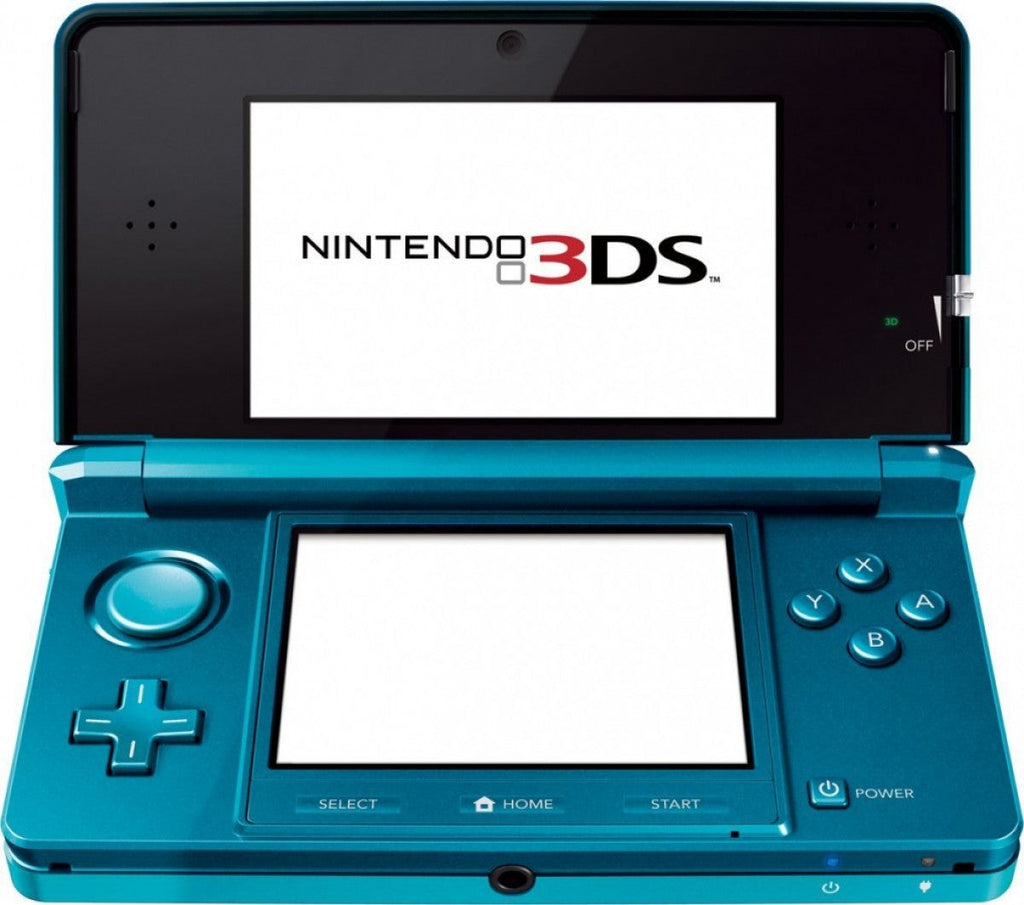 Nintendo 3DS (3DS) System [Aqua Blue] [Scratch & Scuff] [JP Import Region Free]