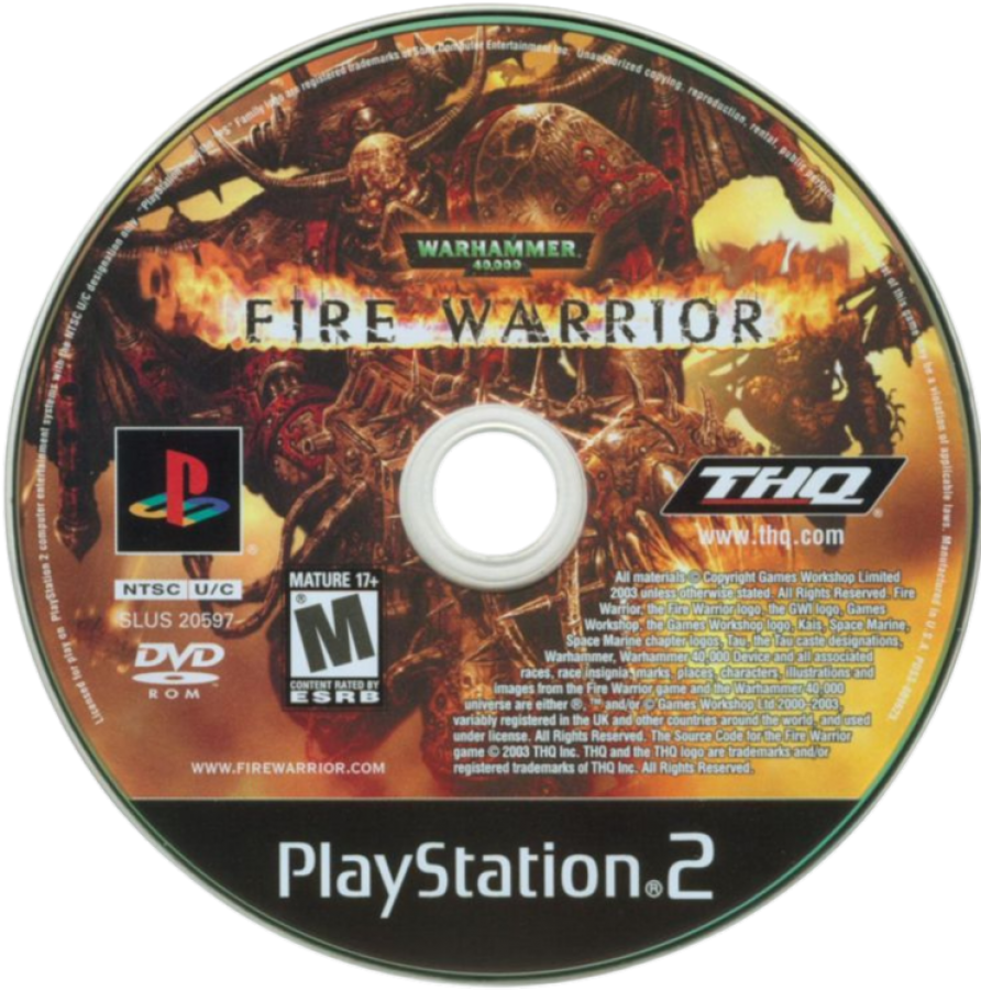 Warhammer 40,000: Fire Warrior – PlayStation 2 (PS2)