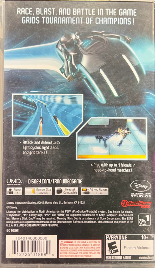 Tron Evolution – PlayStation Portable (PSP)