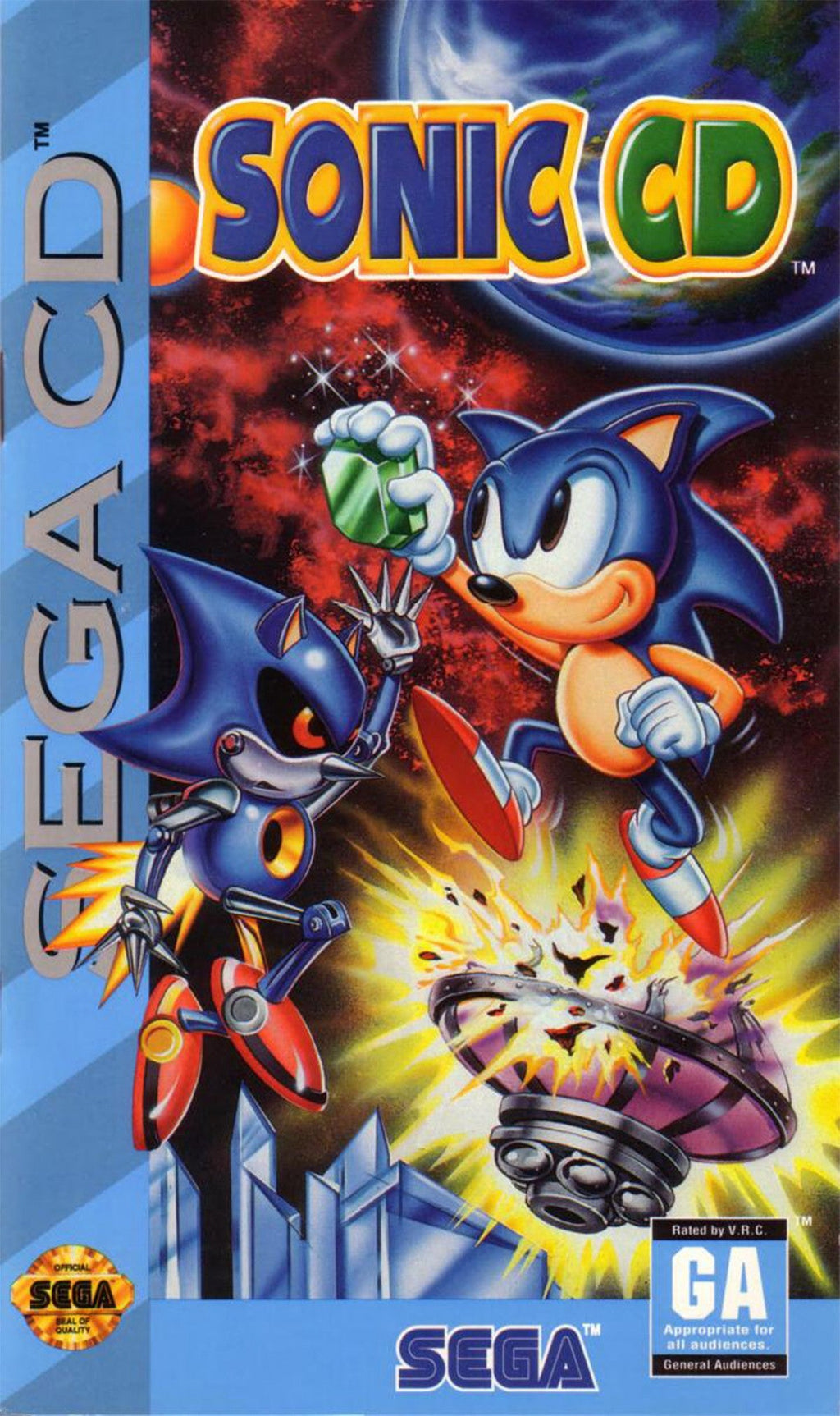 Sonic CD – Sega CD (SCD)