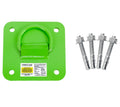 Concrete and Steel D-Ring Reusable Anchor Plate
