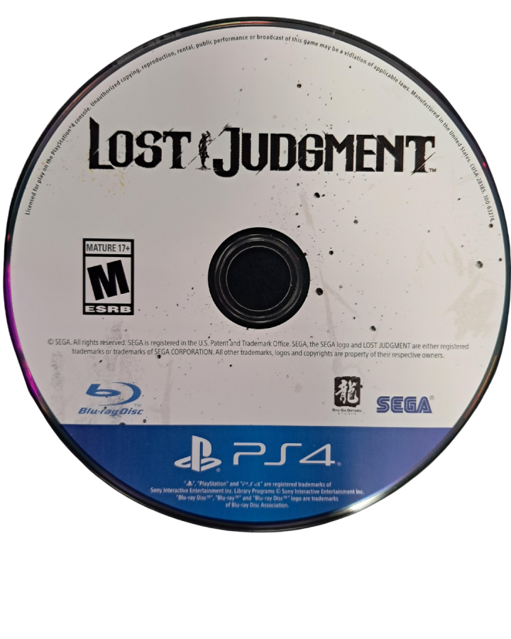 Lost Judgment – Playstation 4 (PS4)