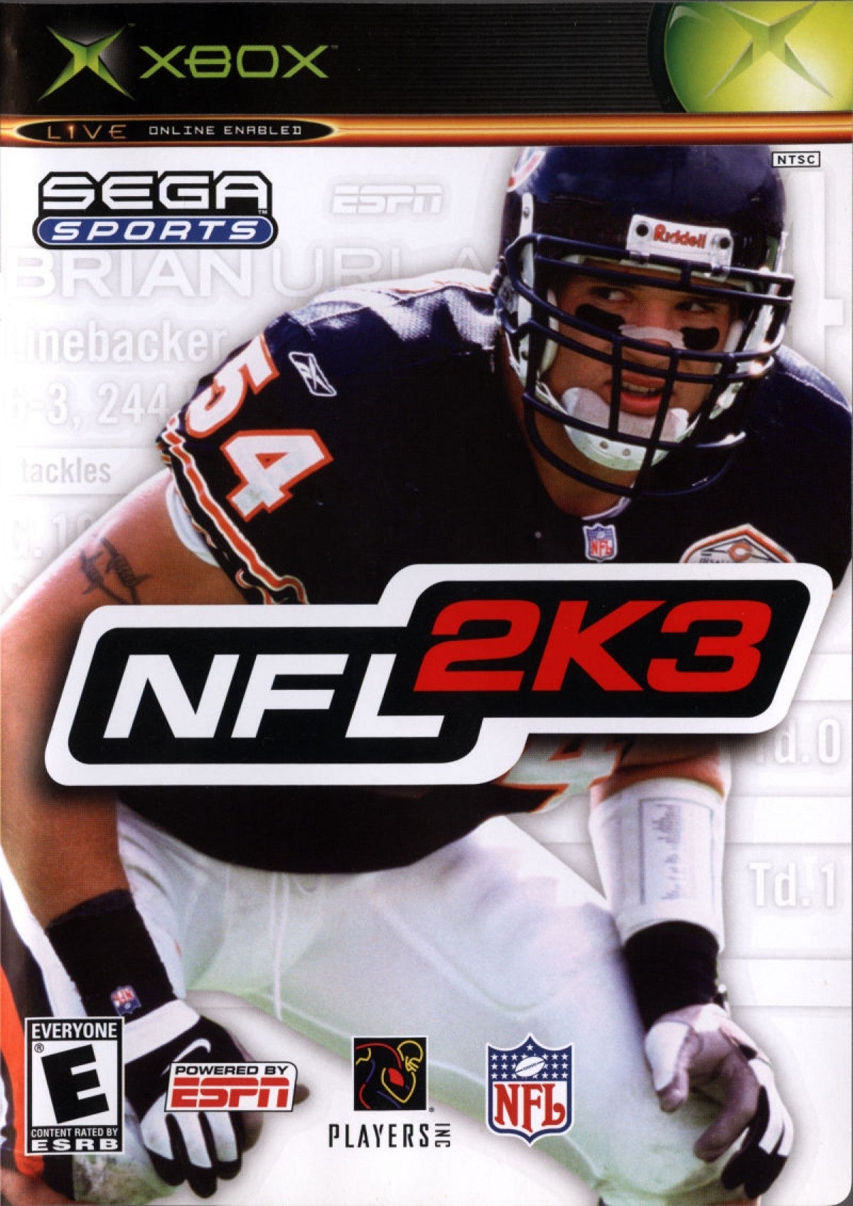 NFL 2K3 – Xbox (XBOX)