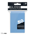 Standard Deck Protector Sleeves PRO Gloss [Blue] - TCG Accessory