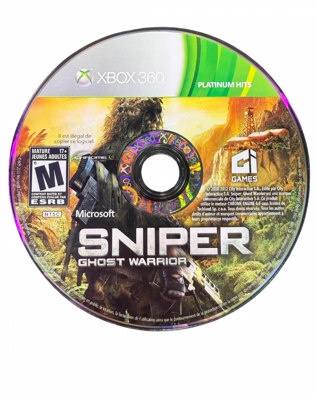 Sniper Ghost Warrior [Platinum Hits] – Xbox 360 (X360)