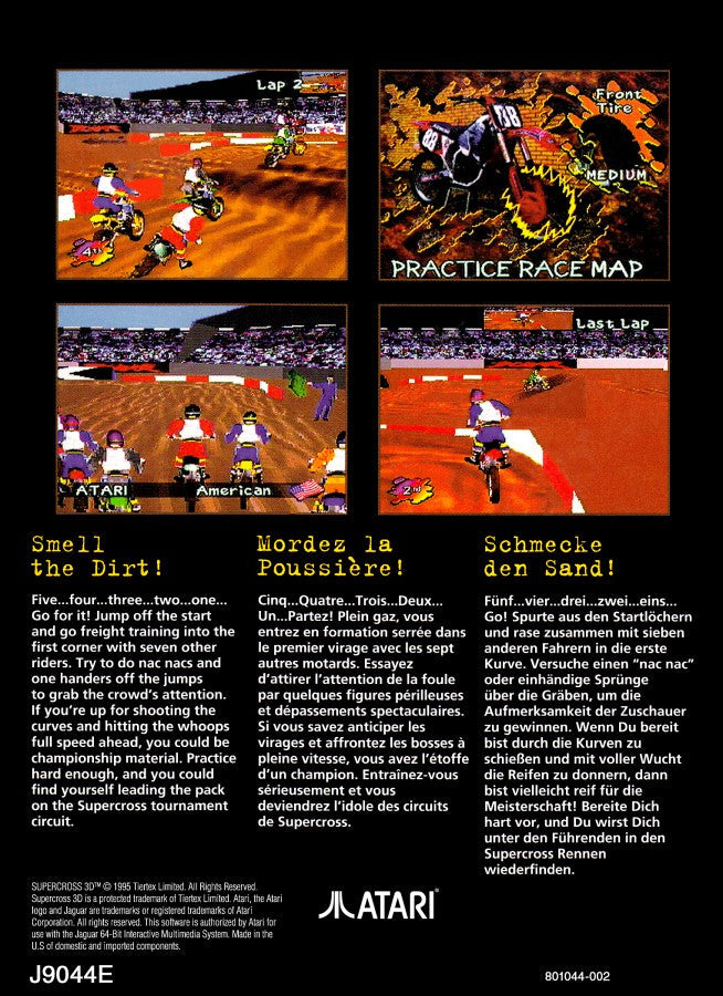 Supercross 3D – Atari Jaguar (JAG)