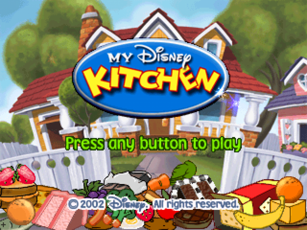 My Disney Kitchen – PlayStation 1 (PS1)